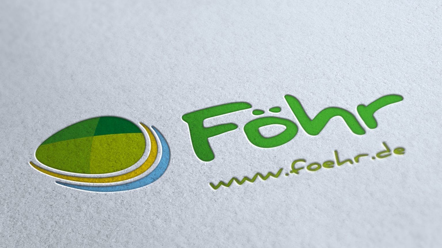 Logo im Corporate Design der Insel Föhr