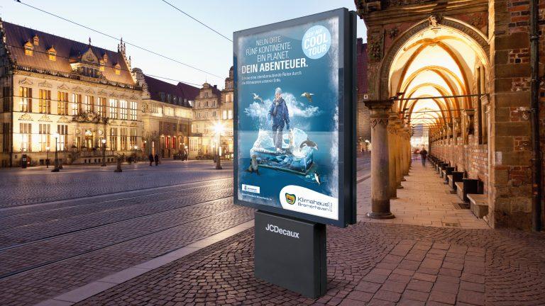 Klimahaus Bremerhaven Citylight-Werbe-Plakat