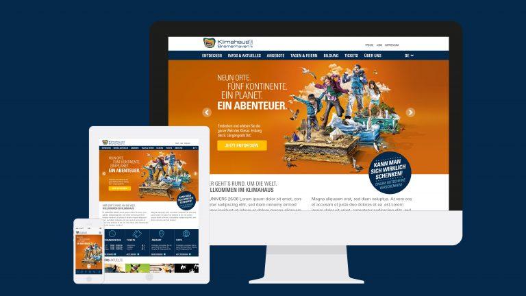 Klimahaus Bremerhaven Webdesign