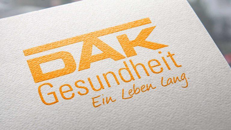 Logo-Design für DAK von der Orange Cube WerbeagenturHamburg