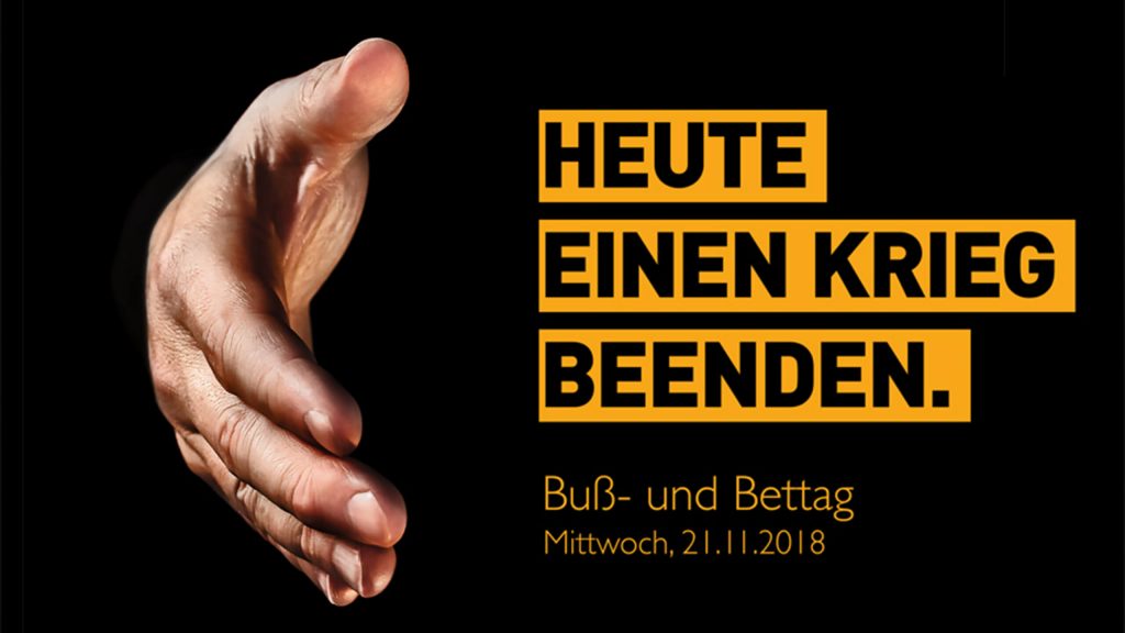 Buss und Bettag Werbe-Kampagne Image-Motiv 2018