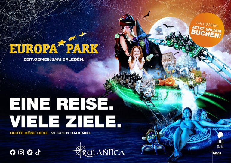 Europa-Park Kampagne Visual Composing Halloween