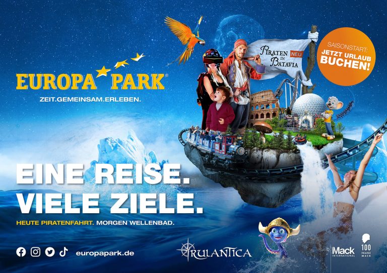 Europa-Park Kampagne Visual Composing Saisonstart
