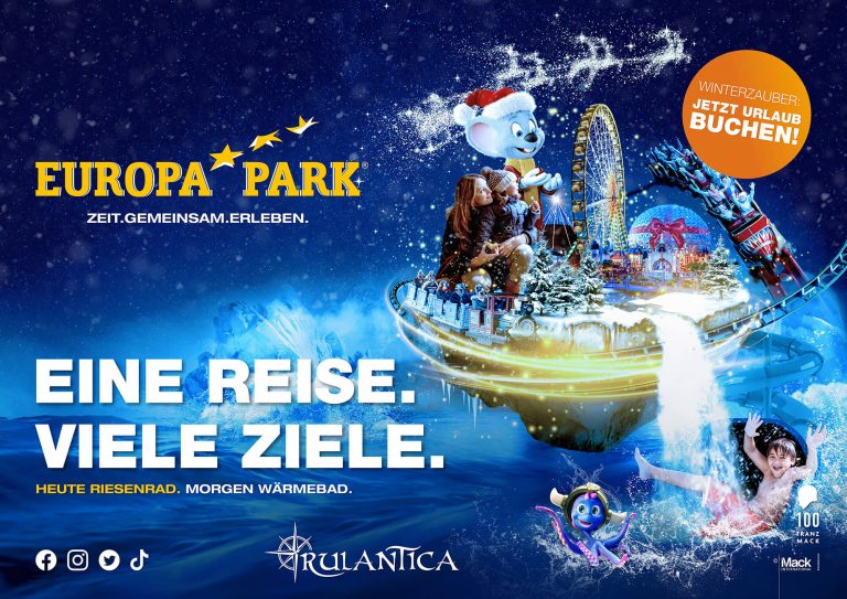 Europa-Park Kampagne Visual Composing Winter