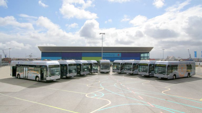 Fahrzeuggestaltung der Wasserstoff-Busflotte für die Hochbahn