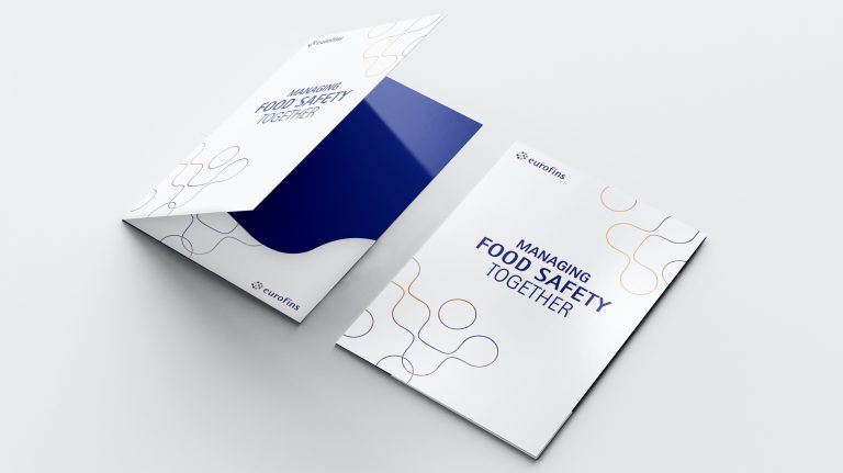Eurofins-Lebensmittelanalytik Mappen-Design