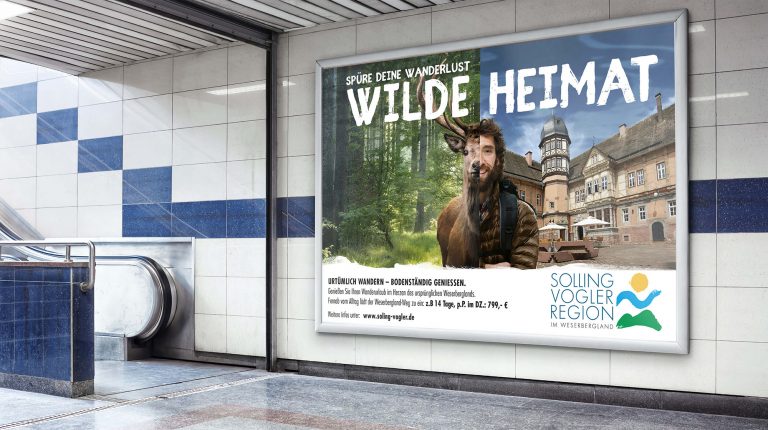 Wilde Heimat Kampagne Großfläche