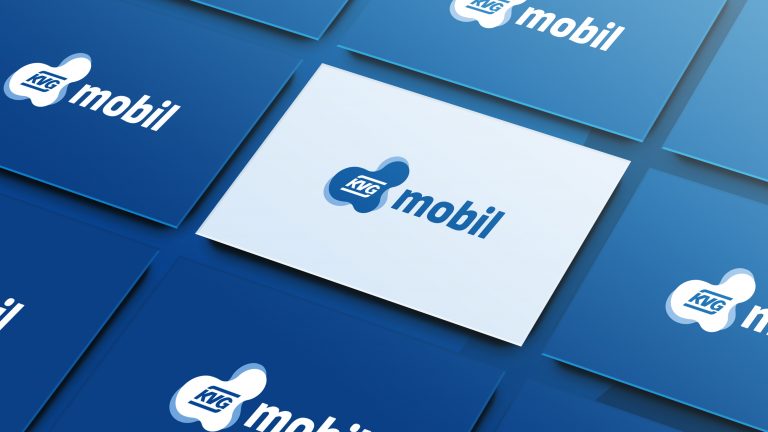 Logo-Design für ÖPNV Mobilitätsplattform KVGmobil der KVG Kassel